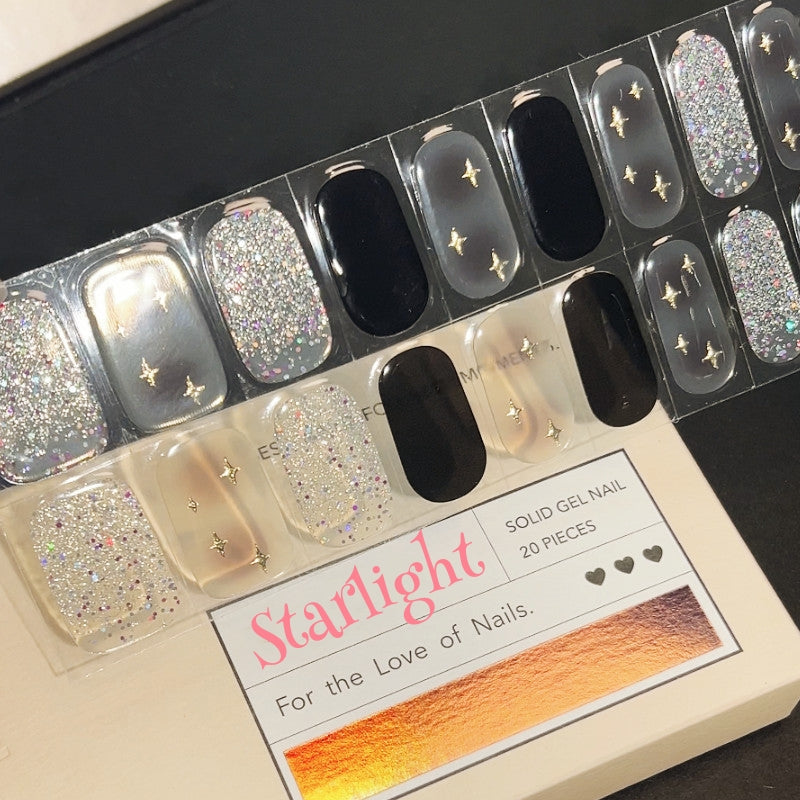 Starlight DIY Semicured Gel Nail Sticker Kit