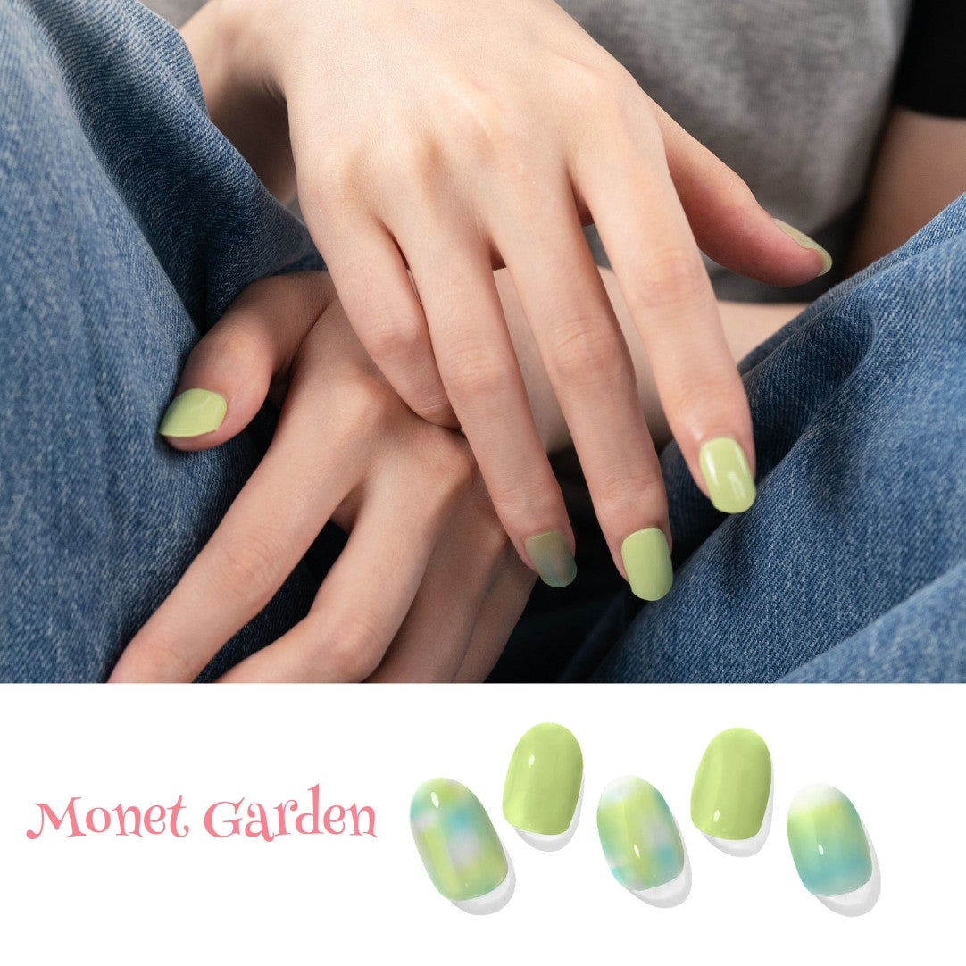 Gel Nail Strips | Monet Garden